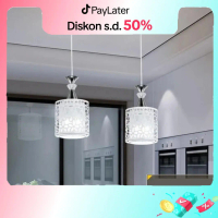 LAMPU HIAS LED GANTUNG MEWAH MOTIF BUNGA / LAMPU HIAS GANTUNG Besi Plastik Bohlam