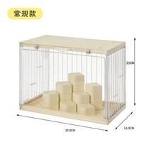 內地直送 - 泡泡瑪特盲盒收納展示架玩偶模型展示櫃防塵公仔集裝箱手辦展示盒