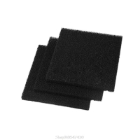 10pcs Activated Carbon Foam Black Filter Solder Smoke Absorber ESD Fume Extractor 13cm for Air Filtration Tools D17