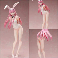 100% Original: B-style Darling in the Franxx Zero Two Bunny Ver. 1/4 PVC Action Figure Anime Model Toys Collection Doll Gift