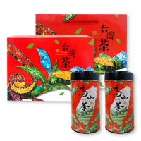 【名池茶業】岳麗台灣高山金萱烏龍茶葉禮盒150gx2(共0.5斤)