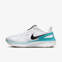 【NIKE 耐吉】W Air Zoom Structure 25 女 慢跑鞋 路跑 支撐 緩震 白藍綠(DJ7884-103)
