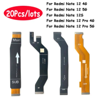 20Pcs Original LCD Motherboard Connector Flex Cable For Xiaomi Redmi Note 11 12 Pro 4G 5G Plus Mainboard LCD Display Connector