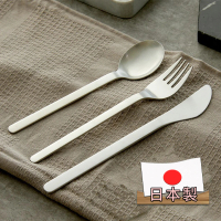 【邸家 DEJA】新瀉燕三條-銀色餐具-三件組