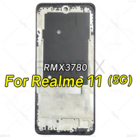 Front Housing LCD Frame Bezel Plate For Realme 11 5G RMX3780 Replacement Repair Parts