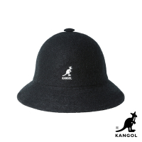 KANGOL-WOOL鐘型帽-黑色