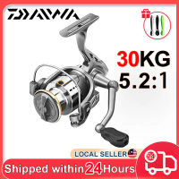 DAIWA Fishing Reel Spinning Mesin Pancing Fishing Reel Metal High Precision Reel Pancing Outdoor Gri