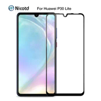 For Huawei P30 Glass Film Screen Protector Tempered Glass For Huawei P30 P20 Lite Full Cover Protective Glass For Huawei P20 Pro