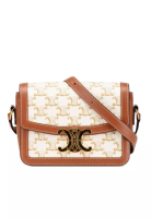 Celine Pre-Loved Teen Coated Canvas Triomphe