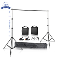 Photo Background Backdrop Support System Kit for Photo Studio Background Stand Photography backdrops