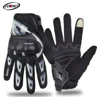 SUOMY Breathable All Refers To Racing Motorcycle Gloves Quality Stylish Decorative Non-slip Wearing Gloves Ina Variety of Colors