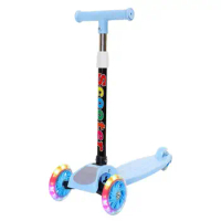 Toddler Scooter Scooter For Kids Ages 2 To 8 Lightweight And Foldable Scooter With Adjustable Height For Exercising Balance