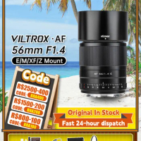 Viltrox 56mm F1.4 Auto Focus Ultra Wide Angle Mirrorless Camera Lens APS-C for Sony ZV-E10 Fuji XT3 Nikon Z30 Canon M50 56 1.4