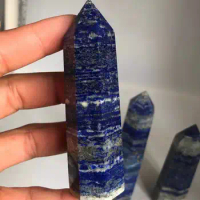 1000g natural lapis lazuli single tip, lapis lazuli pillar crystal healing