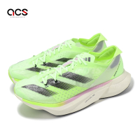 adidas 競速跑鞋 Adizero Adios Pro 3 W 女鞋 綠 黑 緩震 回彈 運動鞋 愛迪達 IG6429