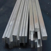 6061 Aluminum Flat square Bar DIY alloy aluminum plate Length 500mm Width 10-100mm Thickness 2mm 3mm 4mm 5mm 6mm 8mm 10mm
