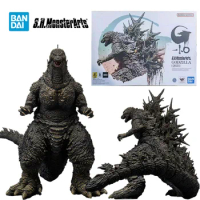 Bandai Namco S.H.Monsterarts Godzilla 2023 16Cm Anime Original Action Figure Model Kit Toy Birthday Gift Collection