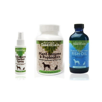 Animal Essentials藥草醫家 植物酵素益生菌/OMEGA 3魚油/草本急救噴霧 犬貓適用『WANG』