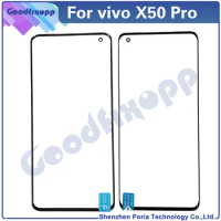 For Vivo X50 Pro X60 Pro Touch Screen External Glass Lens For Vivo X50Pro X60Pro V2005A 2006 V2046 Glass Lens Replacement Repair