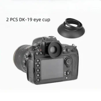 2 Pcs DK-19 Eyecup Eye Cup Piece Eyepiece Finder Diopter Viewfinder for Nikon Cameras Dslr D5 D500 D6 D810 D850 D3S D810A D800E