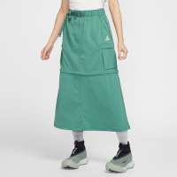 NIKE 長裙 女款 運動裙 AS W ACG ZIP OFF SMTH SUMIT SK 綠 FN1970-361