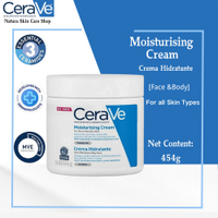 ใหม่%ของแท้ CeraVE MoisturisingCream 340g/454g Face And Body Cream Moisturizing Nourishing Body Mois