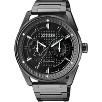 CITIZEN 星辰錶 GENTS系列勁能驅動時尚腕錶(BU4028-85E)-42mm-黑面皮革【刷卡回饋 分期0利率】【APP下單點數13倍送】