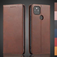 Magnetic attraction Leather Case for Google Pixel 4A 5 5A 5G Holster Flip Cover Case Pixel 4A 5A Wallet Phone Bags Fundas Coque