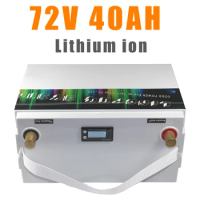 72V Lithium Battery waterproof With LCD display 72V 3000W Electric bike motorcycle Scooter 72V Battery