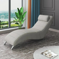 XYG 躺椅科技布S型單人貴妃沙發椅(沙發椅/貴妃椅/躺椅)