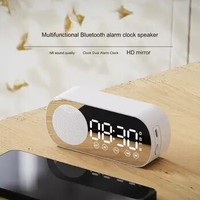 Clock speaker, Bluetooth speaker, clock alarm clock, intelligent speaker, subwoofer, desktop speaker