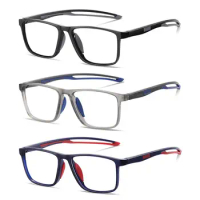 Anti-blue Light Multifocal Photochromic Reading Glasses Women Progressive Near Far Eyewear Ultralight Sports Farsight Eyeglasses