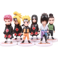 Naruto Doll Kawaii Action Figure Anime Figure Anime Naruto Sasuke Holiday Gift Children's Gifts