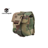 Emerson Tactical LBT Style Single Modular Frag Grenade Pouch Molle Airsoft Military Hunting Combat Gear