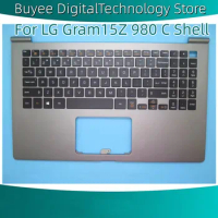 UK New Original Keyboard For LG Gram 15Z 980 With C Shell Palmrest TopCase Trackpad Laptop Upper Battery Assembly