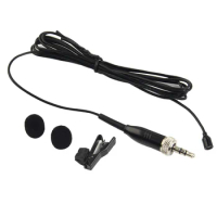 1/Set Omnidirectional Lavalier Lapel Clip Mic 3.5mm For Wireless System Lecturers With Microphone Cover Accessories
