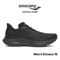 Sepatu Lari Pria SAUCONY Shoes Kinvara 16 Men's 43 Triple Black