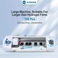 SUNSHINE Y22 Plus Hydrogel Film Cutting Machine unlimited cutting times Wifi Bluetooth Connection For Mobile Phones And Tablets