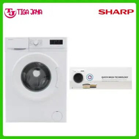 Sharp Mesin Cuci Front Loading 6KG ES-FL1062B SHARP ESFL1062