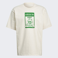 Adidas Original Tee Kermit F [GQ4152] 男女 短袖 上衣 T恤 科米蛙 國際版 米綠