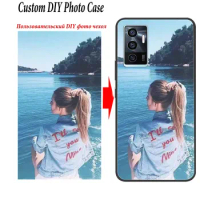 Custom Phone Case For Vivo V23E V21E V23 V21 V20 SE V17 S10E S12 X50 X60 X80 X70 Pro Plus Silicone Cover Photo Personal Pictures