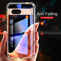 For Google Pixel 8A Case soft clear bumper shockproof silicon phone cover Goo gle Pixel 8A 8 a a8 Pixel8 A Pixel8a Shell 6.1inch