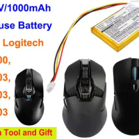 Cameron Sino 1000mAh Mouse Battery 533-000130 for Logitech G403, G900, G703, G903