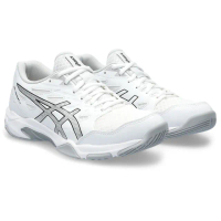 【asics 亞瑟士】排球鞋 室內球鞋 女鞋 運動鞋 GEL-ROCKET 11 白灰 1072A093-101