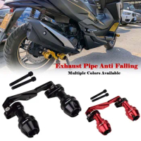 Motorcycle Accessories Muffler Exhaust Sliders Crash Pad Anti Fall Protector for Yamaha AEROX155 AEROX 155 NVX155 NVX 155