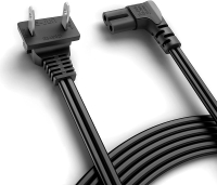 2 Prong Power CordTv Power Cord for Samsung Roku Vizio Lg Roku TvAc Power Cord for Ps4 X Ps5 Ps3 Ps2