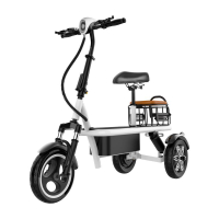 台灣公司/開發票 電動滑板車 雙人電動三輪車小型折疊成人接送孩子電瓶車女士親子老人代步車