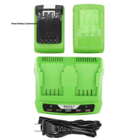 GreenBattery CameronSino USA AC Plug Power,Voltage V,Tools Charger for GreenWorks, for Stiga , for Alpina , for GreenWorks