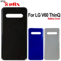 For LG V60 ThinQ Battery Cover Back Glass Housing Back Case Backshell For LG V60 Thinq Back Battery Cover