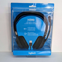 [現貨2組出清dd] Logitech H390 USB 耳機麥克風 降躁 頭帶音量可調 Windows Mac可用 1年保固 (TT1)981-000014